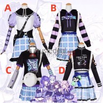 Project Sekai Colorful Stage PJSK Nightcord 25ji Dark Decora Mafuyu Asahina Akiyama Mizuki Shinonome Ena Yoisaki Kanade Cosplay Costume