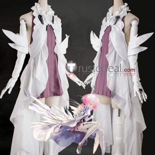 Guilty Crown EGOIST Alter Ego Inori Yuzuriha White Cosplay Costume
