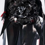Guilty Crown EGOIST Inori Yuzuriha Black Gothic Cosplay Costume