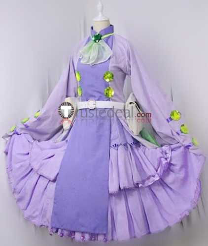 Pokemon Gijinka Goodra Purple Cosplay Costume