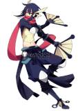 Pokemon Gijinka Greninja Cosplay Costume