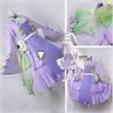 Pokemon Gijinka Goodra Purple Cosplay Costume