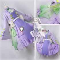 Pokemon Gijinka Goodra Purple Cosplay Costume