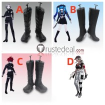 The Hundred Line Last Defense Academy Tsukumo Ima Darumi Amemiya Tsubasa Kawana Eito Aotsuki Takumi Sumino Cosplay Shoes Boots