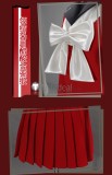The Hundred Line Last Defense Academy Tsukumo Kako Uniform Red Cosplay Costume