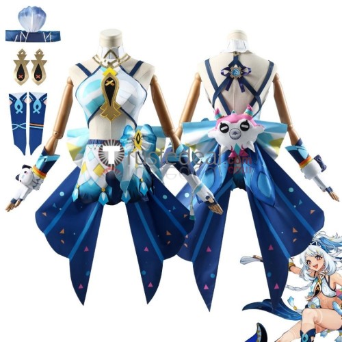 Genshin Impact Mualani Cosplay Costume