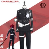 The Hundred Line Last Defense Academy Takumi Sumino Black Combat Cosplay Costume