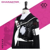 The Hundred Line Last Defense Academy Tsukumo Kako Black Combat Cosplay Costume