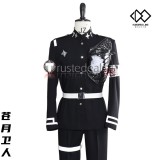 The Hundred Line Last Defense Academy Eito Aotsuki Black Cosplay Costume