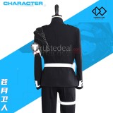 The Hundred Line Last Defense Academy Eito Aotsuki Black Cosplay Costume