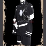 The Hundred Line Last Defense Academy Takumi Sumino Black Combat Cosplay Costume