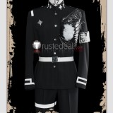 The Hundred Line Last Defense Academy Eito Aotsuki Black Cosplay Costume