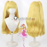 Pretty Cure Cure Miracle Asahina Mirai Shigure Koko Aokaze Nana Reginam Yellow Blue Purple Cosplay Wig