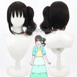 Pretty Cure Cure Nyammy Nekoyashiki Yuki Cure Happy Hoshizora Miyuki Cure Lovely Aino Megumi Inukai Iroha Brown Pink Orange Cosplay Wig