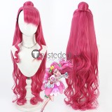 Pretty Cure Cure March Cure White  Cure Grace Cure Yell Green Pink Dark Blue Cosplay Wig