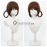 Pretty Cure Hanamichi Ran Hijiri Ageha Toyama Daifuku Gijinka Brown Yellow Grey Cosplay Wig