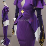 Cautious Hero The Hero Is Overpowered but Overly Cautious Ariadoa Purple Formal Dress Cosplay Costume