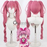 Pretty Cure Nekoyashiki Yuki Sakura Uta Yumehara Nozom Cure Melody Red Yellow Grey Pink Cosplay Wig