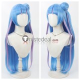 Pretty Cure Aokaze Nana Nekoyashiki Mayu Inukai Iroha Shigure Kokoro Blue Green Yellow Purple Cosplay Wig