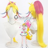Pretty Cure Cure Passion Eas Cure Flora Haruno Haruka Cure Summer Natsuumi Manatsu Cure Kiss Grey Brown Yellow Pink Cosplay Wig