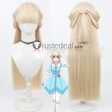 Pretty Cure Cure Rosetta Yotsuba Alice Cure Custard Arisugawa Himari Cure Nyammy Nekoyashiki Yuki Laura Orange Blue Beige Cosplay Wig