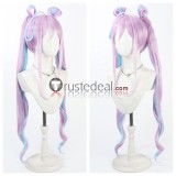 Pretty Cure Aokaze Nana Nekoyashiki Mayu Inukai Iroha Shigure Kokoro Blue Green Yellow Purple Cosplay Wig