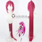Pretty Cure Cure Nyammy Nekoyashiki Yuki Cure Happy Hoshizora Miyuki Cure Lovely Aino Megumi Inukai Iroha Brown Pink Orange Cosplay Wig
