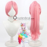 Pretty Cure Cure Prism Nijigaoka Mashiro Cure Diamond Hishikawa Rikka Cure Parfait Kirarin Cure Etoile Kagayaki Homare Pink Purple Yellow Cosplay Wig