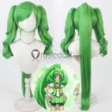 Pretty Cure Cure March Cure White  Cure Grace Cure Yell Green Pink Dark Blue Cosplay Wig