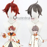 Pretty Cure Cure Sword Kenzaki Makoto Twilight Towa Akagi Toyama Satoru Purple Grey Red Cosplay Wig