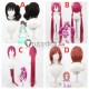 Pretty Cure Cure Nyammy Nekoyashiki Yuki Cure Happy Hoshizora Miyuki Cure Lovely Aino Megumi Inukai Iroha Brown Pink Orange Cosplay Wig