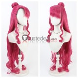 Pretty Cure Cure March Cure White  Cure Grace Cure Yell Green Pink Dark Blue Cosplay Wig
