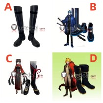 Limbus Company Don Quixote Bari Sancho Jia Xichun Cosplay Shoes Boots