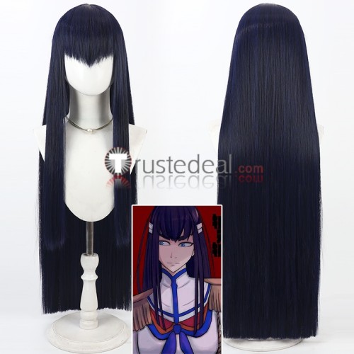 KILL la KILL Satsuki Kiryūin Blue Black Cosplay Wig