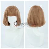 Game For Peace Supremo Cat SS19 Season Skin Brown BOBO Purple Cosplay Wig