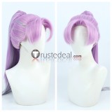 Game For Peace Supremo Cat SS19 Season Skin Brown BOBO Purple Cosplay Wig