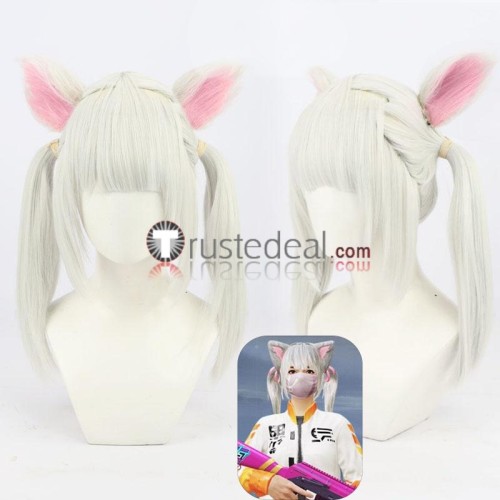 Game For Peace Silver Tiger Bunny Sweet Chocolate Rocket Girls 101 Gery Orange Yellow Blue Cosplay Wigs