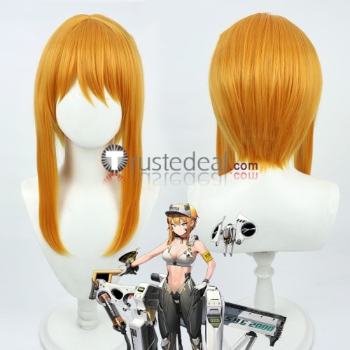 Goddess of Victory Nikke Maxwell Rapi Julia Epinel Orange Pink Grey Cosplay Wigs