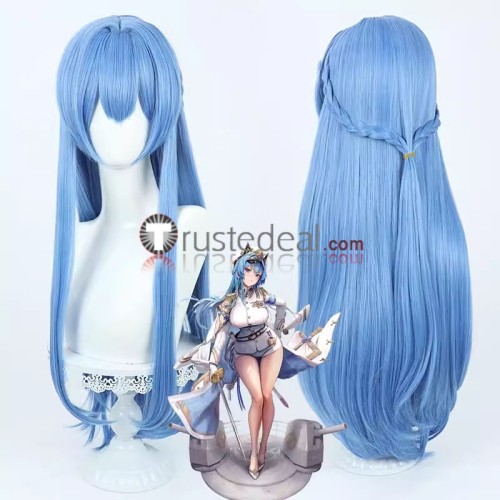 Goddess of Victory Nikke Helm Yuni Admi Exia Blue Pink Grey Cosplay Wigs