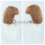 Game For Peace Supremo Cat SS19 Season Skin Brown BOBO Purple Cosplay Wig