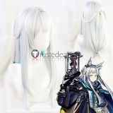 Arknights Rosmontis Scene Liskarm Warfarin Grey Gloden Cosplay Wigs
