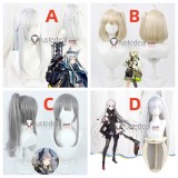 Arknights Rosmontis Scene Liskarm Warfarin Grey Gloden Cosplay Wigs