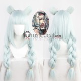 Arknights Skadi the Corrupting Heart Istina Ines Reed Grey Blue Golden Black Cosplay Wigs
