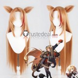 Arknights Irene Podenco Astesia Swire Grey Golden Blue Orange Cosplay Wigs