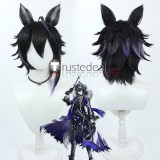 Arknights Aurora Goldenglow Specter the Unchained Vigil Grey Pink Black Cosplay Wigs