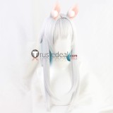Arknights Rosmontis Scene Liskarm Warfarin Grey Gloden Cosplay Wigs