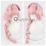 Arknights Aurora Goldenglow Specter the Unchained Vigil Grey Pink Black Cosplay Wigs