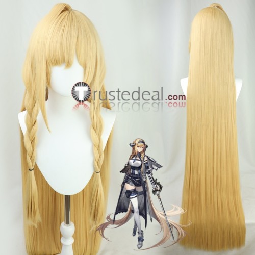 Arknights Saileach Viviana Drost‌e Dorothy Ho'olheyak Golden Grey Cosplay Wigs