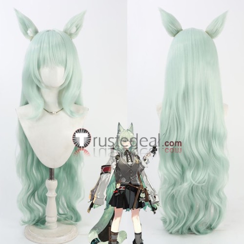 Arknights Harmonie Priestess Leonhardt Exusiai the New Covenant Green Brown Black Golden Red Cosplay Wigs