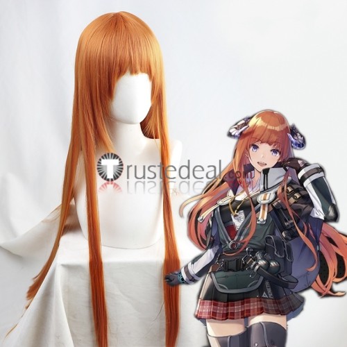 Arknights Bagpipe Tomimi‌ Scene W Mint Orange Grey Golden Cosplay Wigs